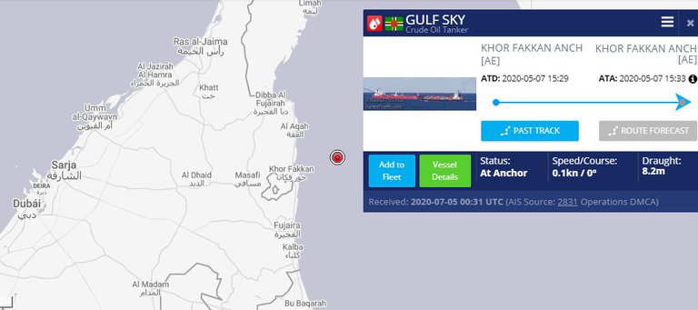 La ONU confirmó que el buque petrolero buscado por EEUU fue capturado y llevado a Irán 3 BUQUE 2