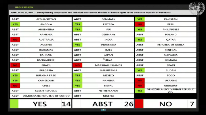 Consejo de DDHH de la ONU aprobó resolución para trabajar en conjunto con Venezuela 2 resolucion iran First Frame