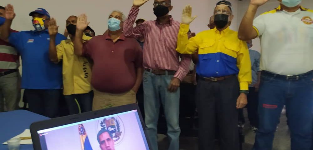 Guaidó juramentó al Frente de Trabajadores del Zulia para promover la consulta popular 1 Guaidó