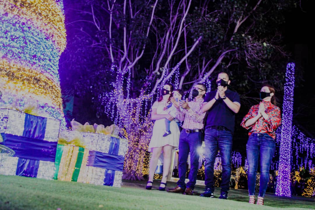 Inició la Navidad en el Zulia con el encendido de luces de la plaza La República en Maracaibo (+fotos) 6 IMG 20201108 WA0022
