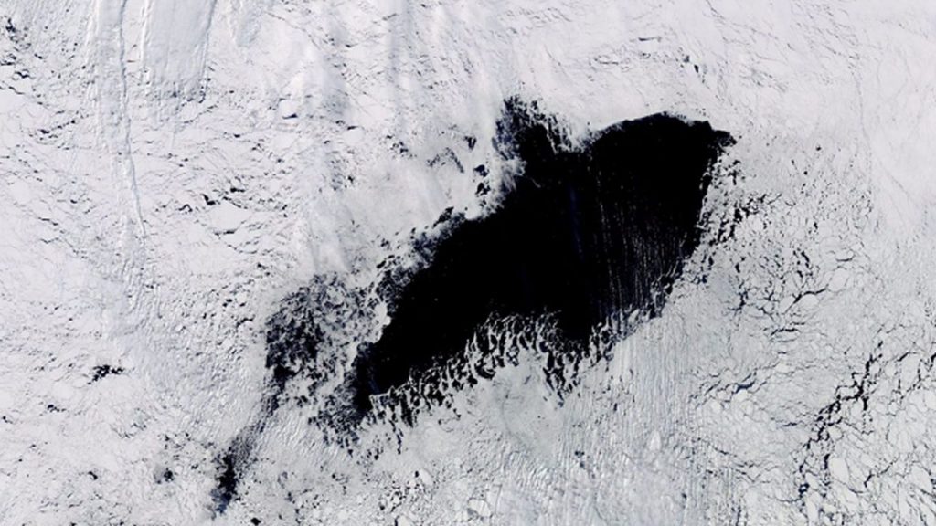 Aparece y desaparece: descubren extraño comportamiento de un enorme agujero en el hielo antártico 4 Antártico