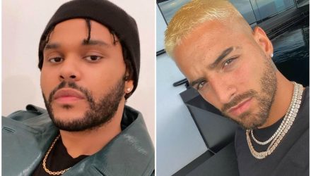 maluma the weeknd comparten foto 0 0 1200 747