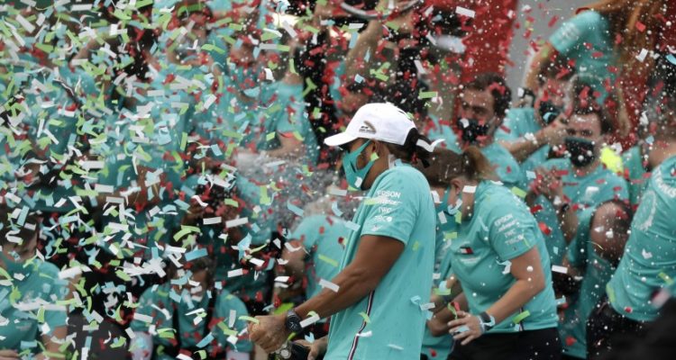 Hamilton rumbo a su séptimo Campeonato Mundial de pilotos 1 mercedes imola 2020