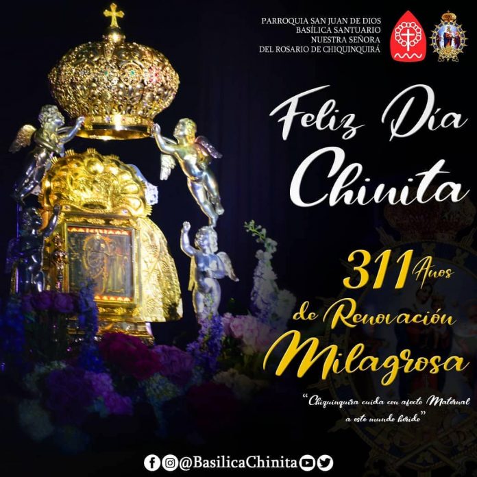 Zulianos celebran 311 años de la Virgen de Chiquinquirá como cada de 18 de noviembre 2 virgen chiquinquira 3 696x696 1