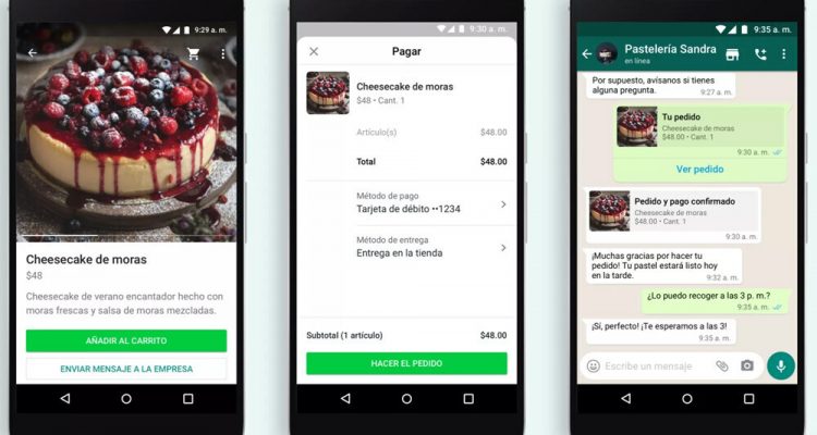 WhatsApp activa los carritos de compras para cuentas comerciales 1 whatsapp