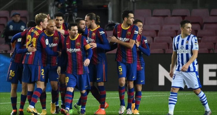 El Barcelona luce y sufre ante una Real que tuvo a tiro el empate (2-1) 1 barcelona