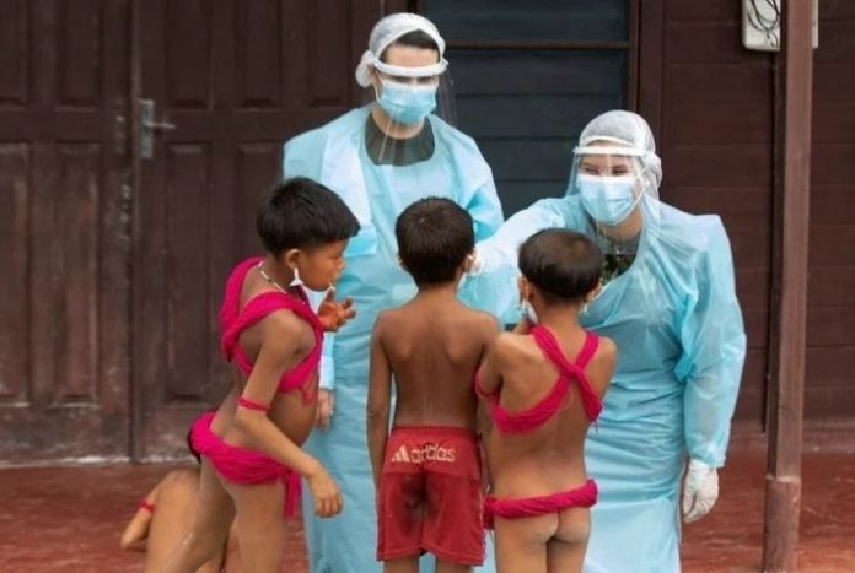 Yanomamis denuncian muerte de nueve niños con síntomas de Covid-19 2 Yanomamis