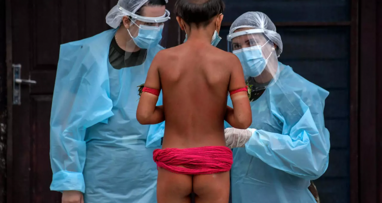 Yanomamis denuncian muerte de nueve niños con síntomas de Covid-19 1 Yanomamis