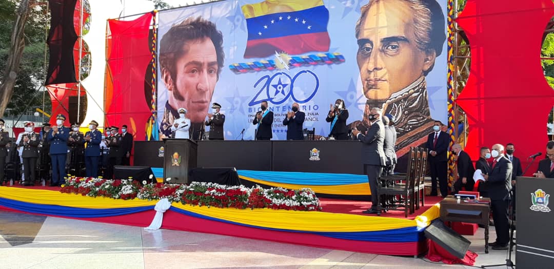 Omar Prieto y Diosdado Cabello encabezaron Bicentenario de la Incorporación de la Provincia de Maracaibo 5 Prieto
