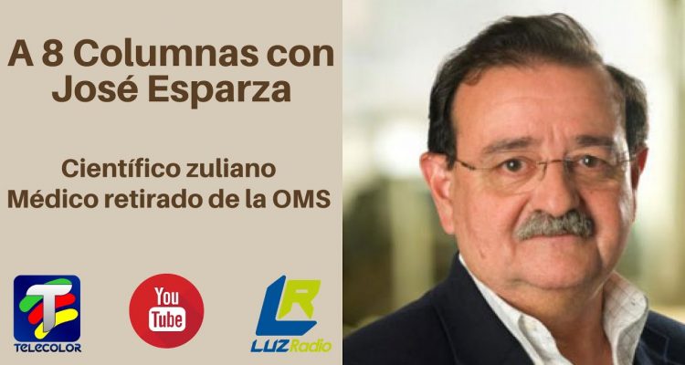 José Esparza: Está cayendo un 40% la cantidad de casos diarios de covid-19 en el mundo 1 Esparza