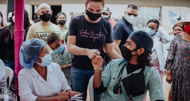 Primera Combatiente Jesica Lucena dirigió jornada de salud integral en San Francisco 1 Lucena