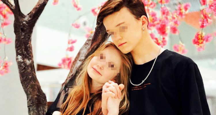«Somos pareja»: Indignación en Ucrania por las fotos provocativas de una niña bloguera de 8 años y su novio adolescente 1 Ucrania
