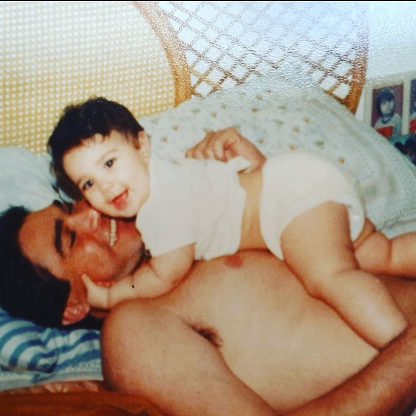 Danielita Alvarado rindió homenaje a su padre, a un año de su muerte 2 Danielita Alvarado