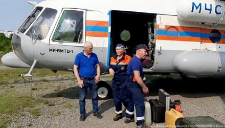 Avión estrellado en Rusia