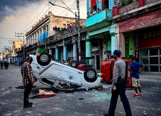 ¡Sorprendente! Históricas protestas en Cuba por crisis sanitaria en la segunda ola de Covid 4 60eba779e389f
