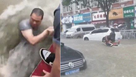 Lluvias en China