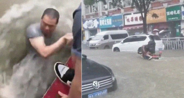 Lluvias en China