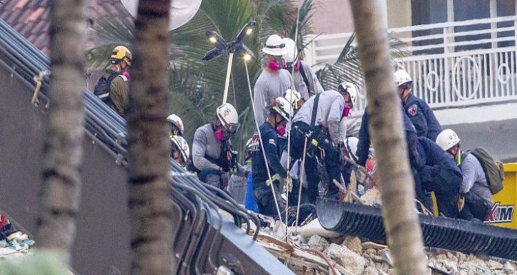 El número de muertos por derrumbe en Miami Beach aumenta a 86, dice alcaldesa 1 derrumbe en Miami