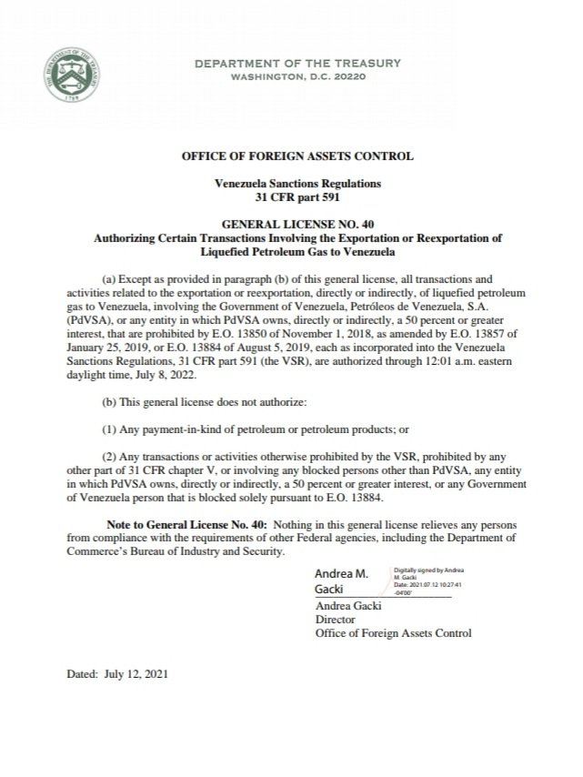 LICENCIA GAS LICUADO