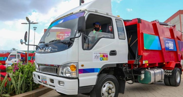 Incorporan cinco compactadores nuevos al sistema de recolección de desechos en Maracaibo 1 compactadores