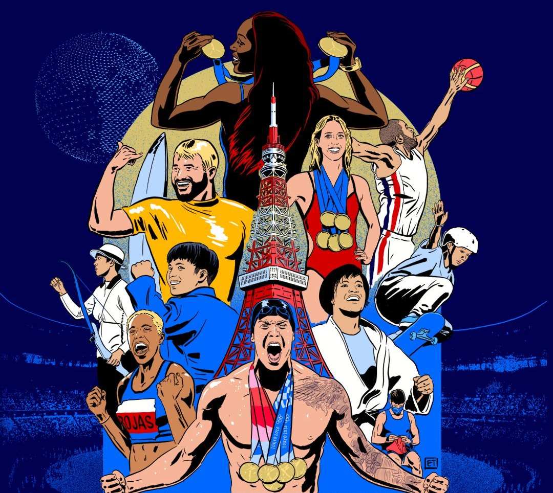 primer poster de los juegos olimpicos paris 2024 81030 1