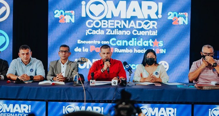 Omar Prieto presentó los candidatos: «El 21 de noviembre le entregaremos el presente y el futuro a los zulianos que quieren paz y prosperidad» 1 Omar Prieto