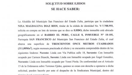 SEGUNDA PUBLICACION Ejido
