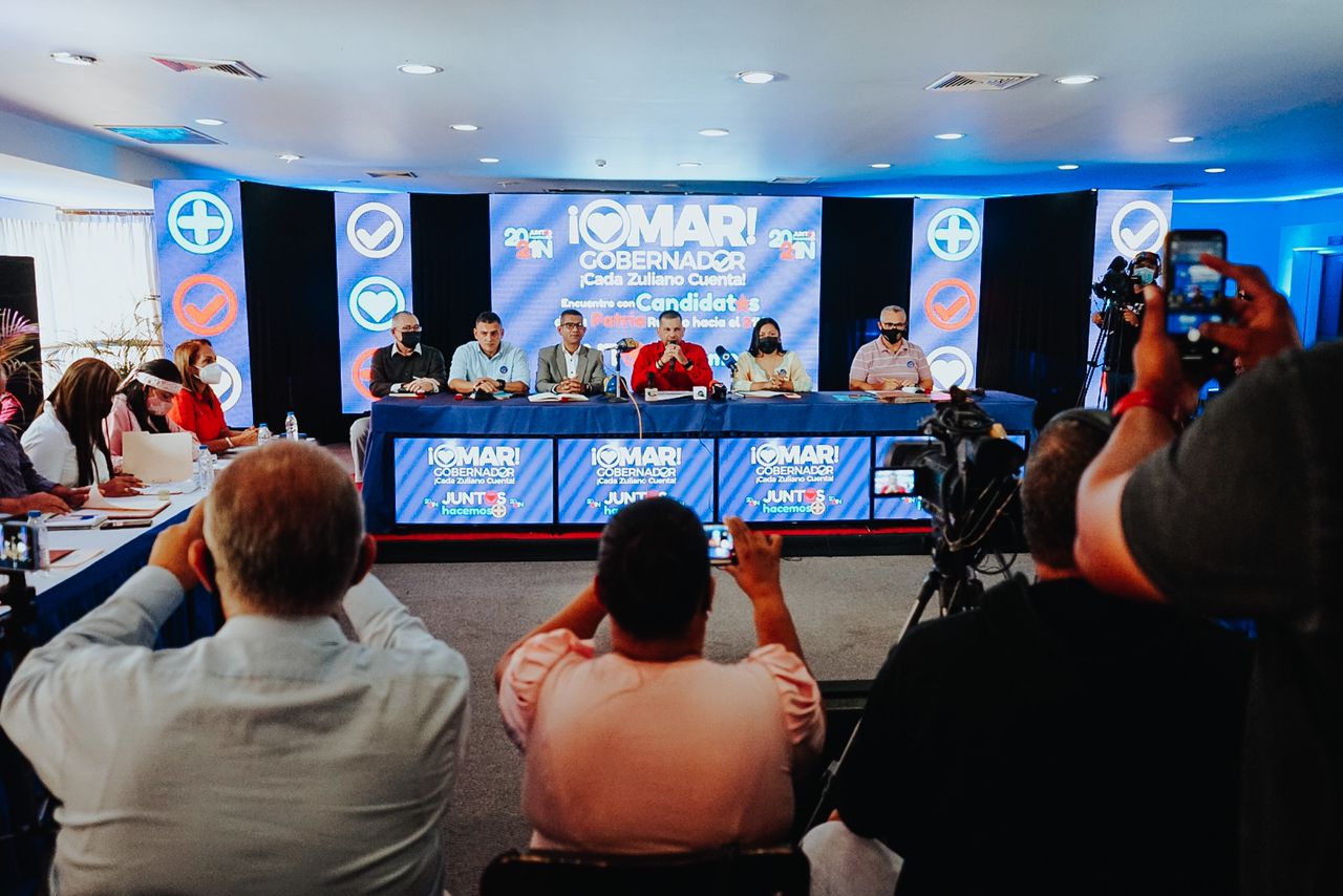 Omar Prieto presentó los candidatos: «El 21 de noviembre le entregaremos el presente y el futuro a los zulianos que quieren paz y prosperidad» 2 WhatsApp Image 2021 09 06 at 6.39.22 PM