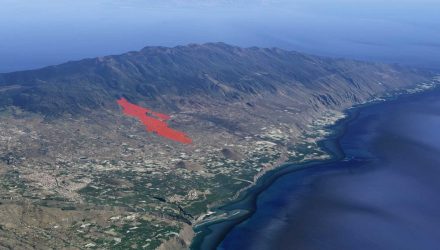 volcán de la isla de La Palma