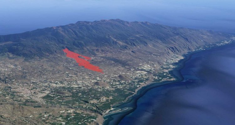 volcán de la isla de La Palma