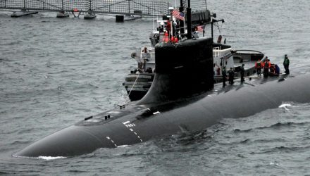 choque de un submarino nuclear de EE.UU.
