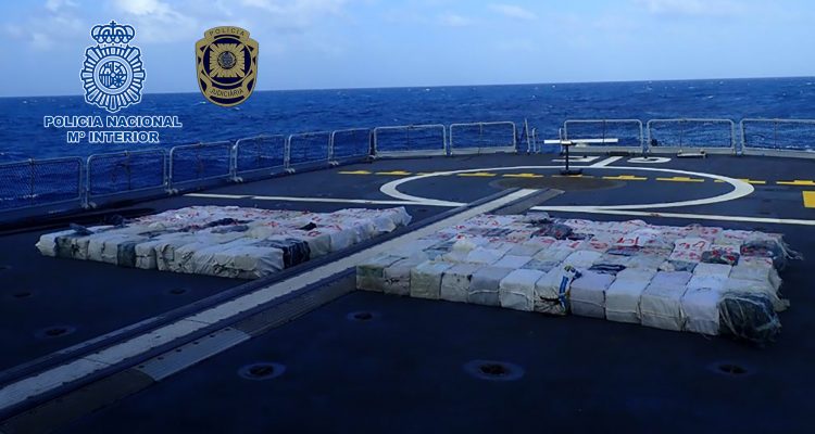 Policía española capturó un barco con 4.248 kilos de cocaína procedente de Venezuela 1 venezuela