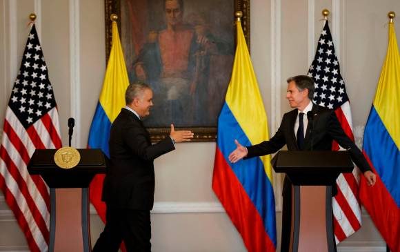 Blinken elogió a Colombia por el apoyo a los migrantes venezolanos 1 blinken