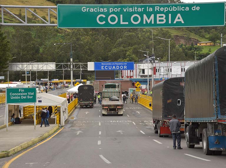 Ecuador Y Colombia Abrieron Sus Fronteras Terrestres Para Carga Pesada Qué Pasa 5973