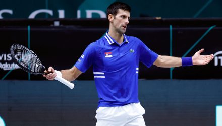 El tenista Novak Djokovic