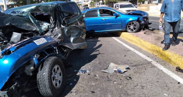 accidente en la avenida 5 de julio