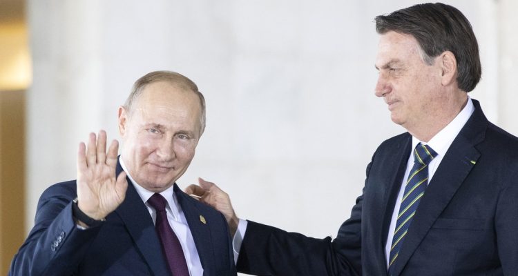 Jair Bolsonaro llegó a Rusia