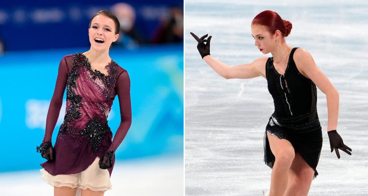 Patinadoras rusas ganan el oro y la plata en patinaje artístico individual tras el programa libre en los JJ. OO. 1 Patinadoras rusas