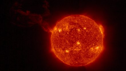 erupción solar