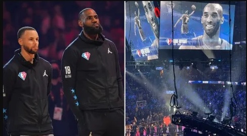 El Equipo LeBron sigue imbatible en el Juego de las Estrellas de la NBA con recital de Curry 3 Homenaje Kobe Briant Foto Archivo