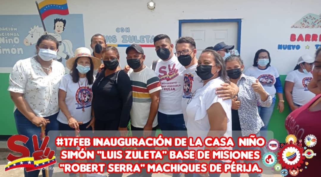 Gobierno Nacional inauguró Casa de Alimentación para niños y niñas en Machiques de Perijá 2 WhatsApp Image 2022 02 18 at 10.38.39 AM