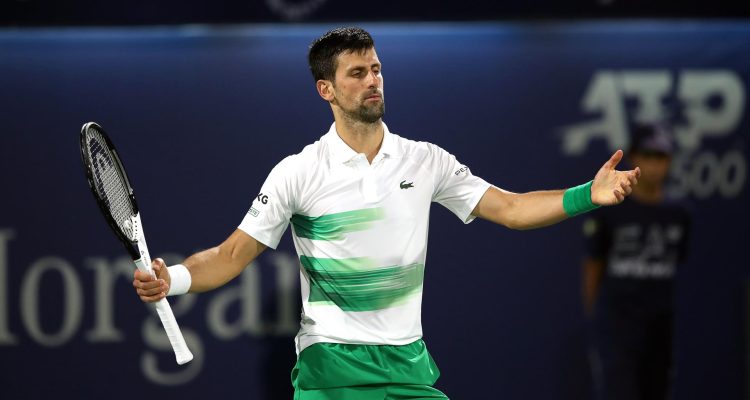 ¡Adiós a la cima! Novak Djokovic cayó y cedió el número uno a Daniil Medvedev 1 Novak Djokovic