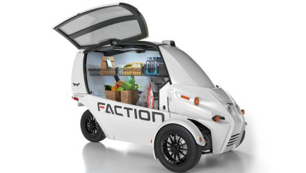 vehiculo eléctrico de entrega