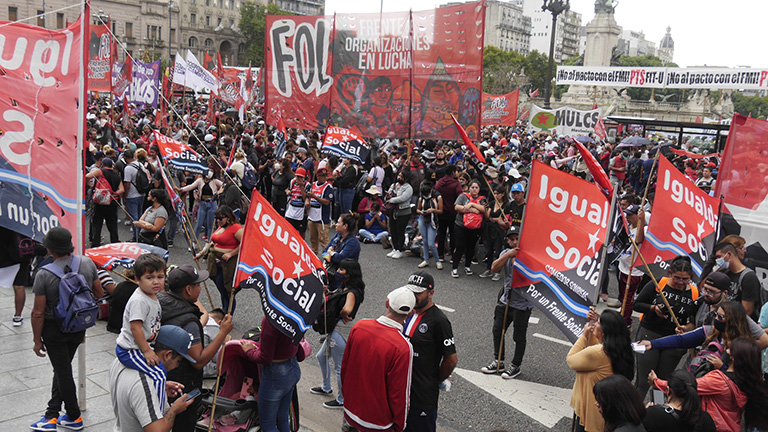 Organizaciones populares argentinas volvieron repudiar el acuerdo con el FMI (+ fotos) 3 18 1