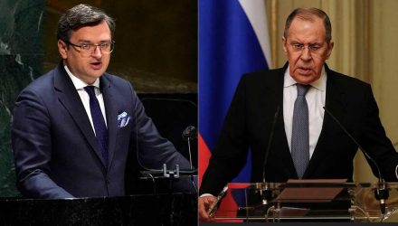 ministros de Exteriores de Rusia y Ucrania