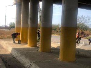 Ministerio del Poder Popular para el Transporte realizó una intervención en el distribuidor San Benito de Cabimas 6 WhatsApp Image 2022 02 26 at 10.24.47 AM
