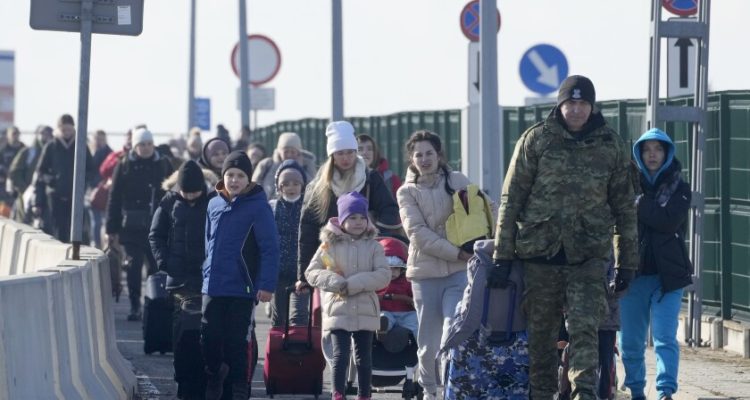 refugiados de Ucrania