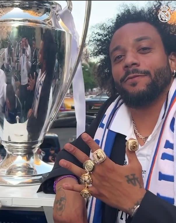 La despedida de Marcelo