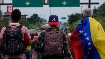 migrantes venezolanos en México