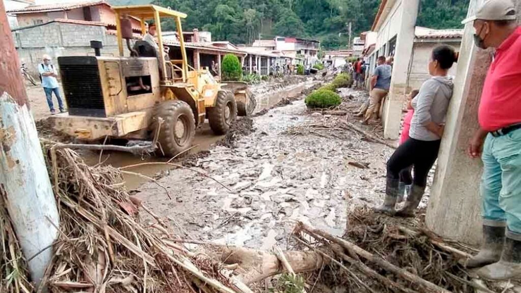 Mérida Reportan nueve parroquias afectadas por lluvias